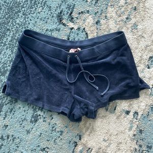 Juicy couture terry cloth shorts